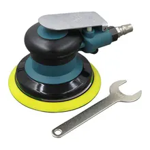 5 дюймов пневматическая машина для наждачной бумаги легкая полировальная машина шлифовальная машина мебель сухая мельница Kp-6501