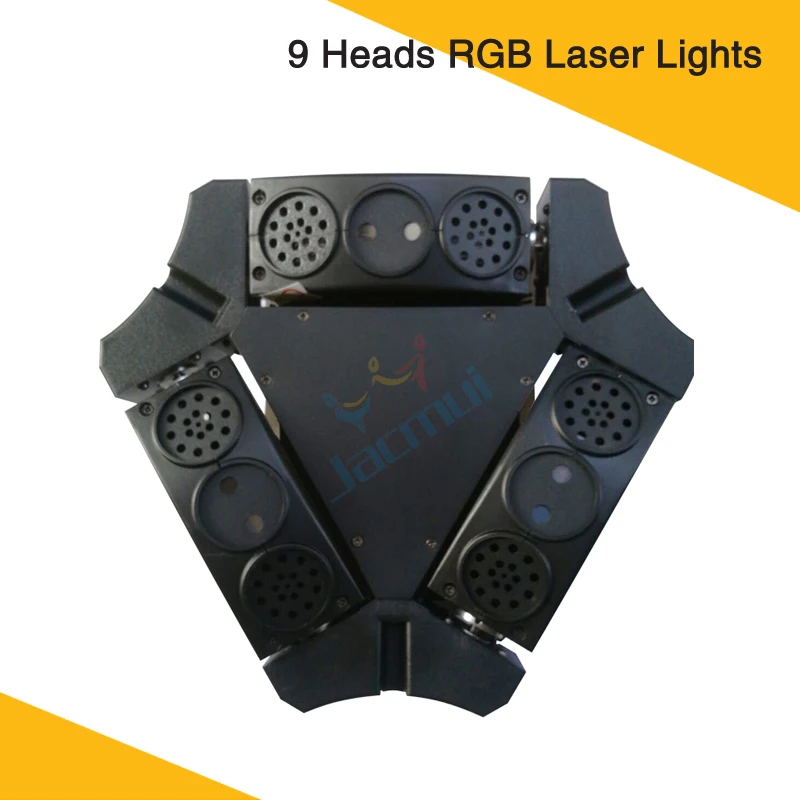 

9 Heads RGB Chinese Suppliers Moving Head Lights Mini Net Curtain Laser Lights