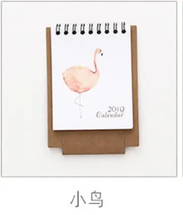 Год, настольная бумага для животных, календарь, двойной ежедневный планировщик, планировщик, ежедневный Органайзер - Цвет: see chart