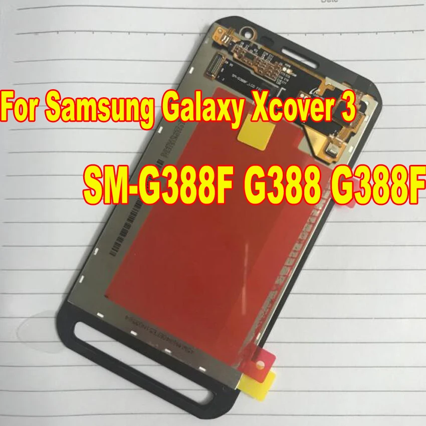 Full Touch Screen Digitizer Sensor Glass + LCD Display Panel Monitor Assembly For Samsung Galaxy Xcover 3 SM-G388F G388 G388F | Мобильные