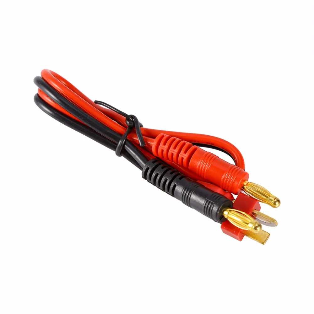 RC Connector Cable T Plug to 4mm Banana Connector for IMAX B6 B6AC B8 Chargers New
