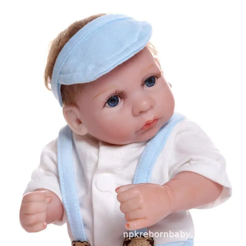 Глаза открытый reborn baby dolls мальчик Реалистичная кукла-Новорожденный куклы Возрожденный полный тела силиконовые младенцы ручной работы куклы для малышей