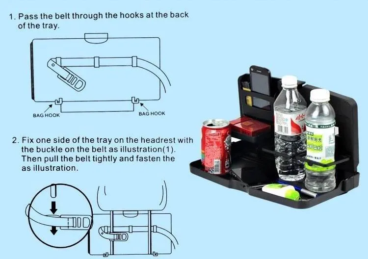 カーバックシートトレイ - - Racext 24