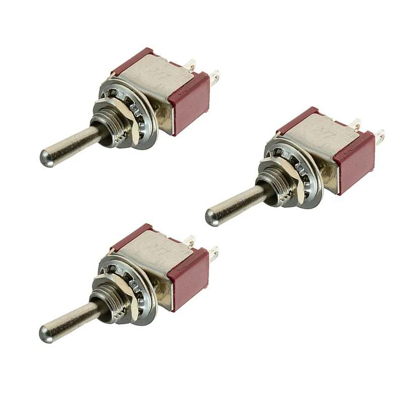 5 x On/Off маленький тумблер миниатюрный Spst 6 мм Ac250V 3A 120V 5A|Выключатели| |