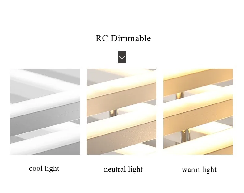 Surface mount ceiling chandeliers modern led chandelier lighting fixtures 4