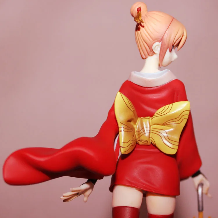 Новинка; Лидер продаж; 19 см; GINTAMA Kagura leader; фигурка героя; Коллекция игрушек; кукла; Рождественская игрушка; без коробки