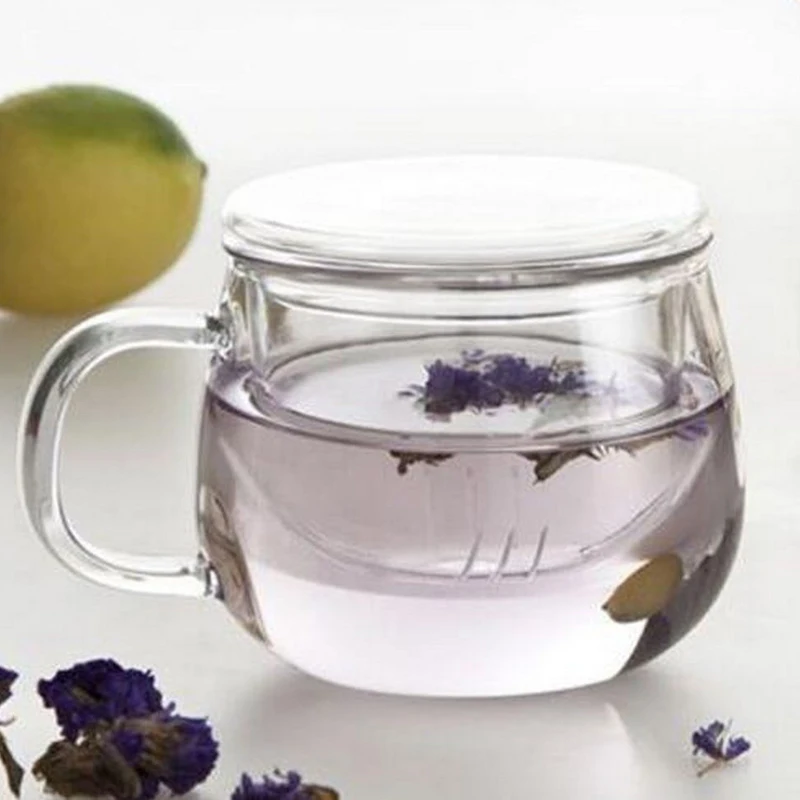 1 Набор, прозрачная кофейная чайная кружка, прозрачная чайная стеклянная чашка, молочный кофе, чайные кружки с фильтром для заварки, кухонный инструмент