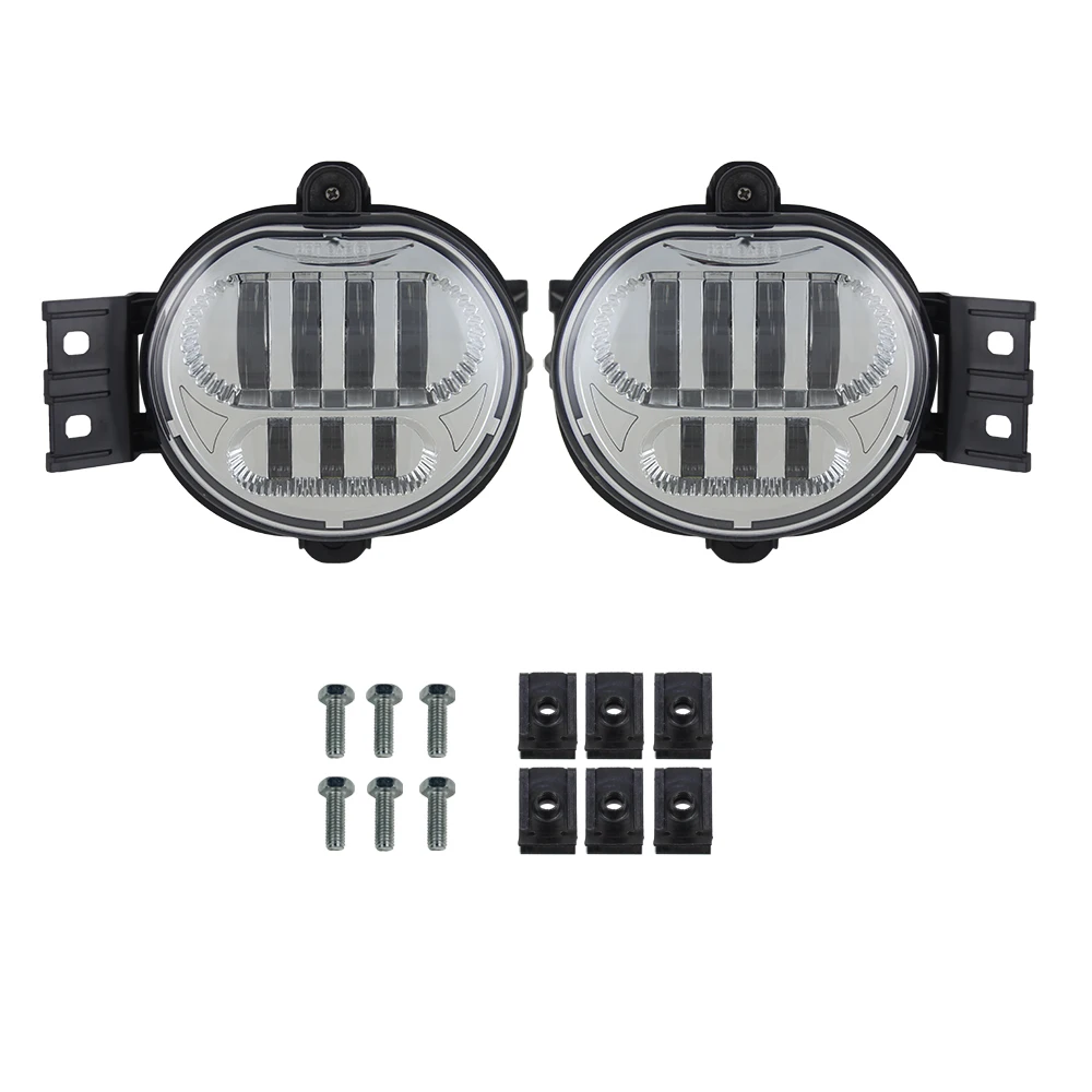 2018 New Bumper Driving LED Fog Light For 2002-2008 Dodge Ram 1500 2500 Durango