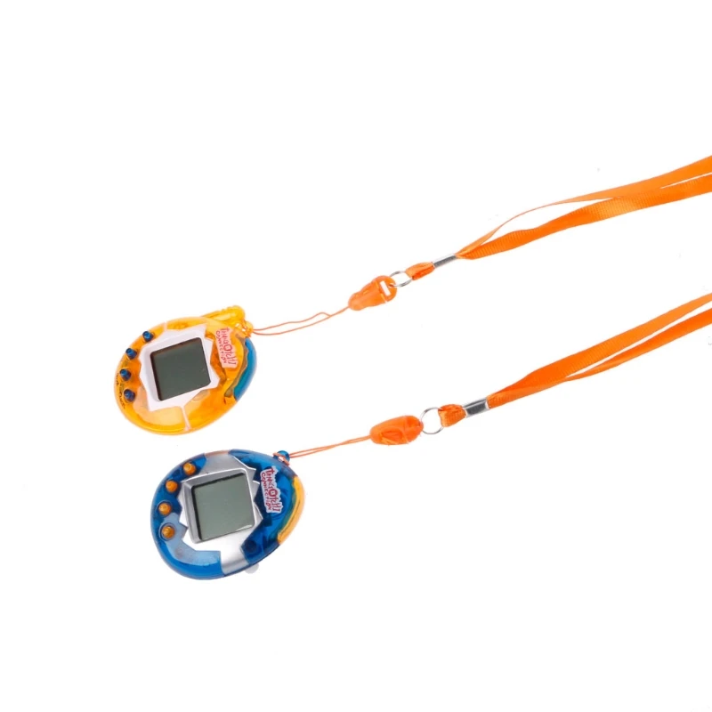 1 PC LCD Virtual Digital Pet Handheld Electronic Game Machine Toy With Lanyard 1 PC LCD Virtual Digital Pet Handheld Electronic Game Machine Toy With Lanyard