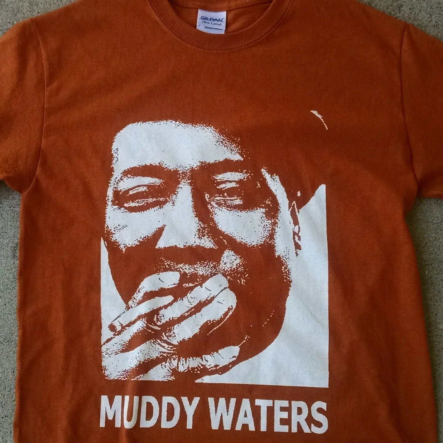 2019 забавная футболка Muddy Waters дым Блюз гитара Telecaster Классическая Crb с