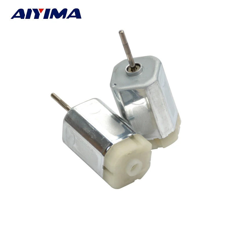 

AIYIMA 5pcs DC12V 14500RPM Precision Square DC Motors Six Pole Rotor Large Torque For Car Folding Rearview Mirror Motor