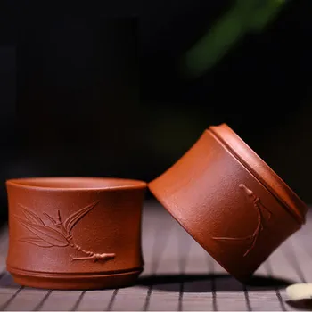 

2pcs 50ml Yixing teapot tea with clear cement products Ming cups small mouth cups