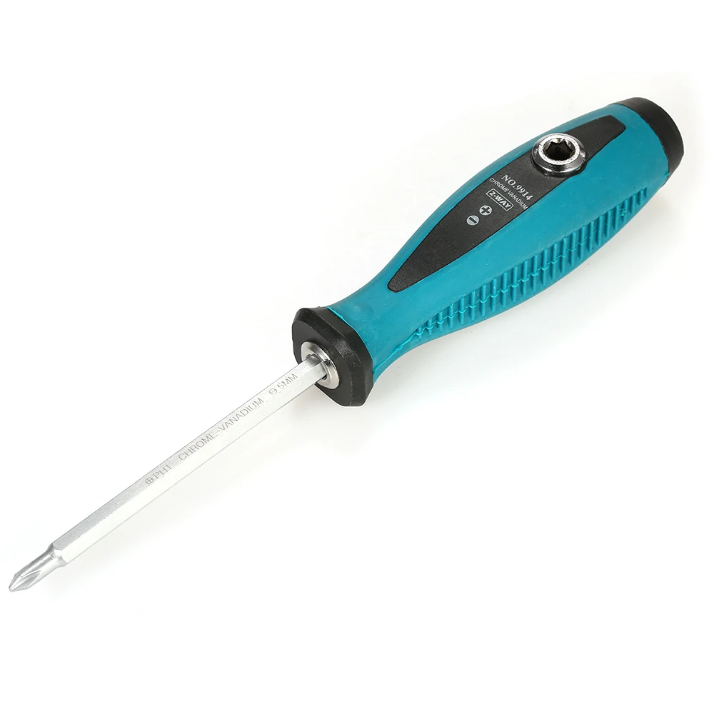 

PENGGONG 5pcs Screwdrivers Set Insulated with Magnetic Two-Way Slotted & Phillips Bits Electrical Work Repair Tools Kit