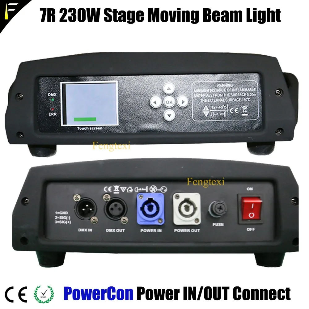 4 шт. Шарпи луч 7R 230 Вт движущийся свет DMX512 B Bee Призма освещение диско R7 включает в