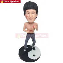 Кунг-фу Bobblehead кунг-фу персонализированные Bobblehead на заказ Bobblehead глиняная Статуэтка на заказ Bobblehead украшение для именинного торта Boyfr