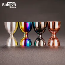 Тонкий поясной шейкер для коктейля 30/60 мл элегантность и практичность из нержавеющей стали Джиггер с измерением