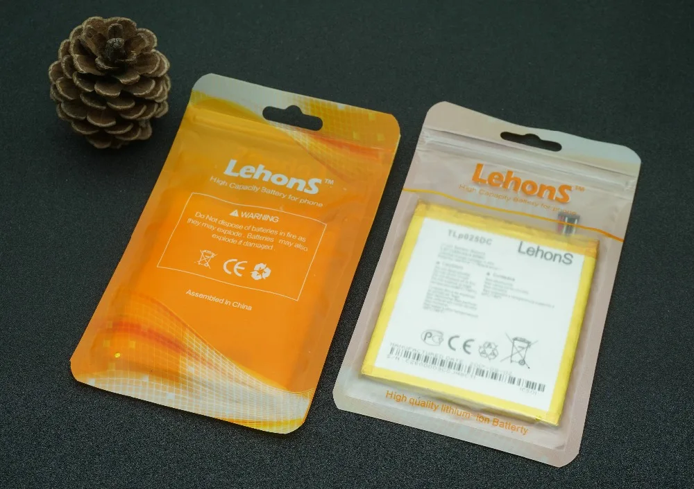 LehonS 5 шт./лот 2500 мАч 9.55Wh Аккумуляторы для Alcatel One Touch Pixi 4 6 0 OT 8050 8050D 9001A 9001X 9001D