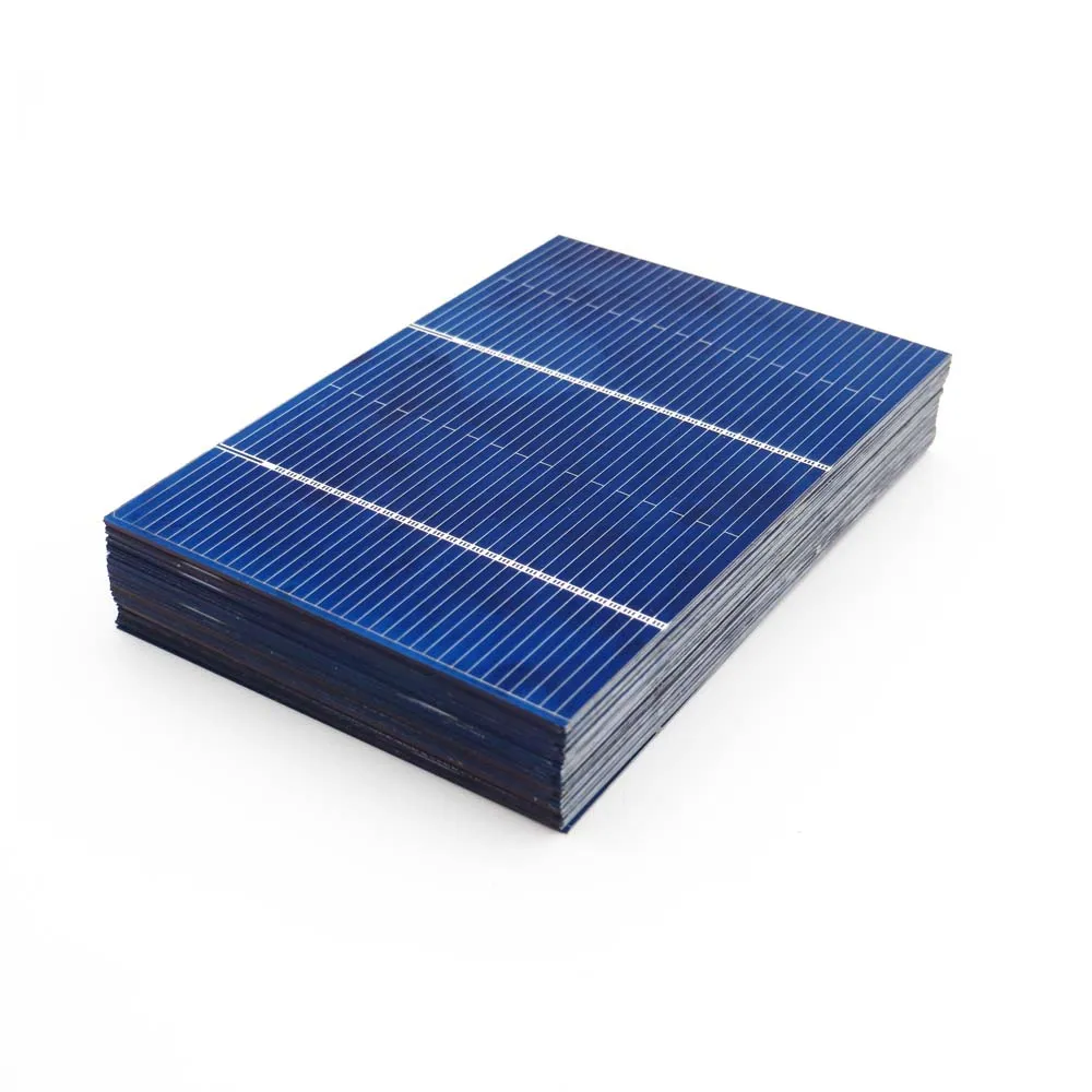 Carregador de Bateria Células Solares 78*52mm 50 Pces Painel Solar Policristalino Módulo Fotovoltaico 78x52 Diy 0.66 w 5 Renovação da Casa