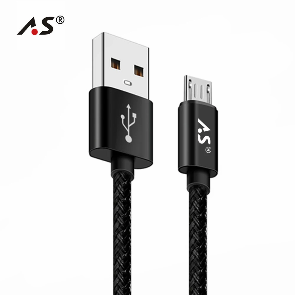 

Fast USB Micro USB Charging Cable for Samsung S7 USB Cable 2A Nylon Braid Micro USB Cable Data Charger for Huawei Meizu Xiaomi