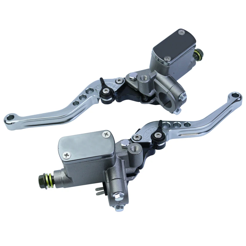 Motorcycle Brake Master Cylinder Lever Clutch Pump Hydraulic Racing Street Bike For Honda Yamaha Kawasaki Suzuki Red Front Brake Motorcycle Brake Master Cylinder Lever Clutch Pump Hydraulic Racing Street Bike For Honda Yamaha Kawasaki Suzuki Red Front Brake