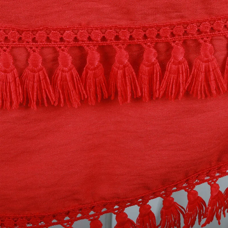ZSIIBO 2019 лен материал тонкий кисточкой тенденция мода девушка Ежедневно микро черный, розовый, красный, белый хаки юбка