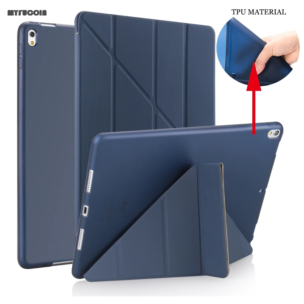 Чехол для ipad Pro 10 5 чехол Smart Cover funda TPU Мягкий flexbility Материал защитный|Чехлы