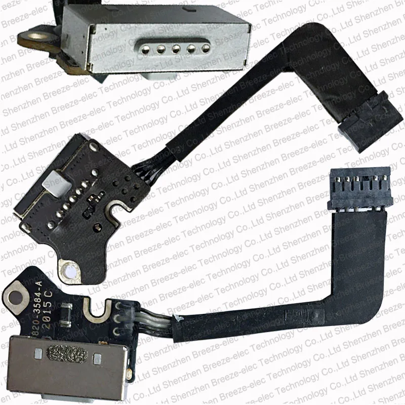 Оригинальная Новинка DC in Power jack плата для Macbook Pro 13 &quotRetina A1502 820 3584 A 2013 2014 2015 год