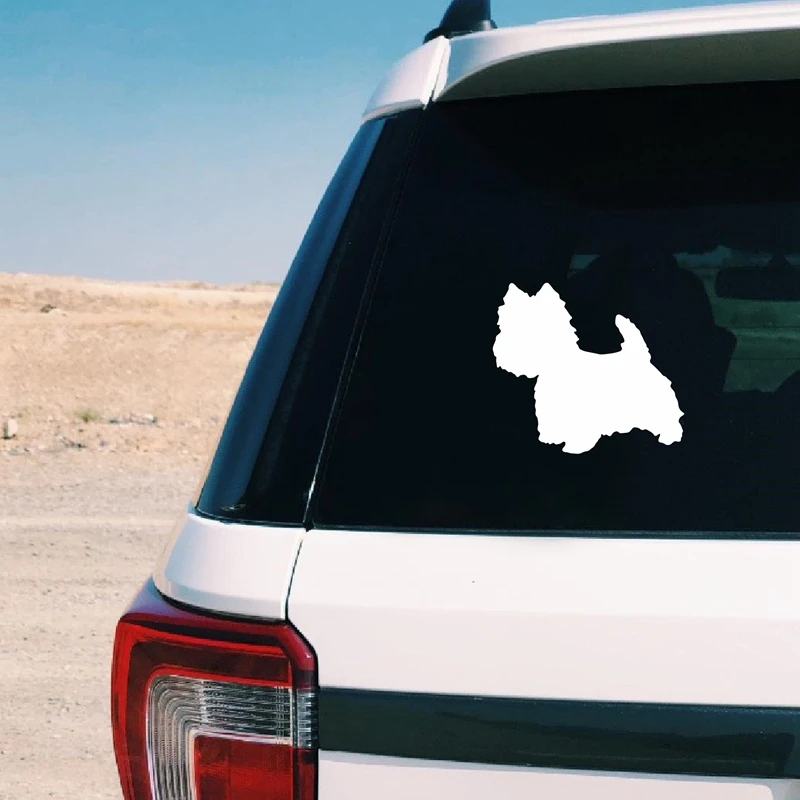 Westie Car Decal