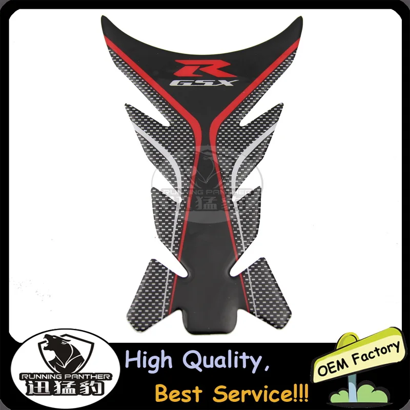 

3D Motorcycle Tank Pad Protector Sticker Motocross Tankpad GSXR Stickers Case for Suzuki GSXR 600 750 1000 HAYABUSA 1300R