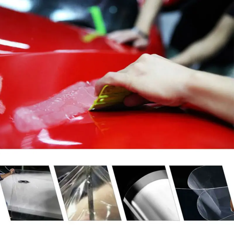 

New Car Paint Protection Vinyl Film Wrap Sticker Clear Transparent 2 Layer car body film 1.52x5m(60inx16.67ft)