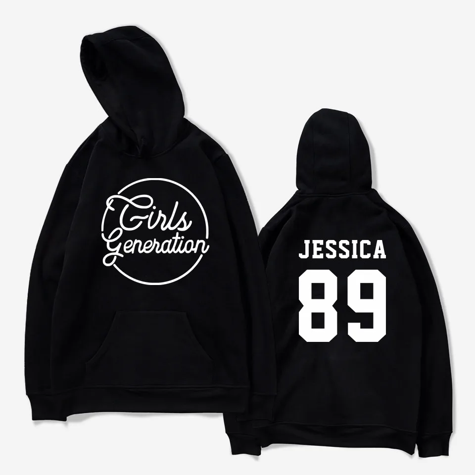 

Girls Generation Kpop idol Hoodie Women Sweatshirt Autumn Streetwear Girls' Generation Fans Hoodies Casual pullover Tracksuit