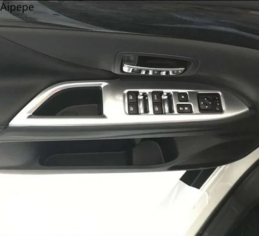 Для Mitsubishi Outlander 2014 2015 2016 2017 2018 2019 хром дверь окно подлокотник кнопка переключения