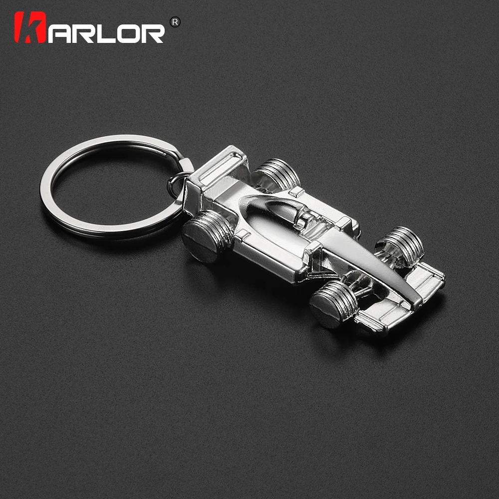 

Auto Car Key Ring Racing Simulation Car Model Fashion Car Key Chain Holder Anti-Drop Zinc Alloy Automobiles Car Accessories