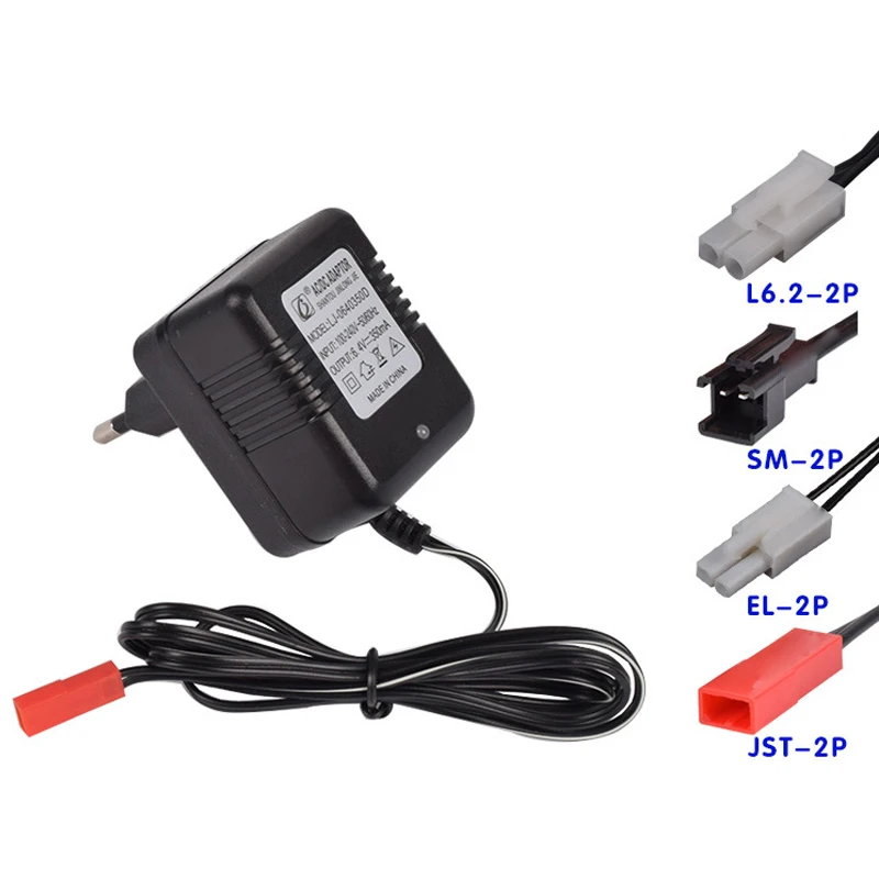 6.4V Li ion Charger RC toys Monster Truck High speed boat Spare EU Plug
