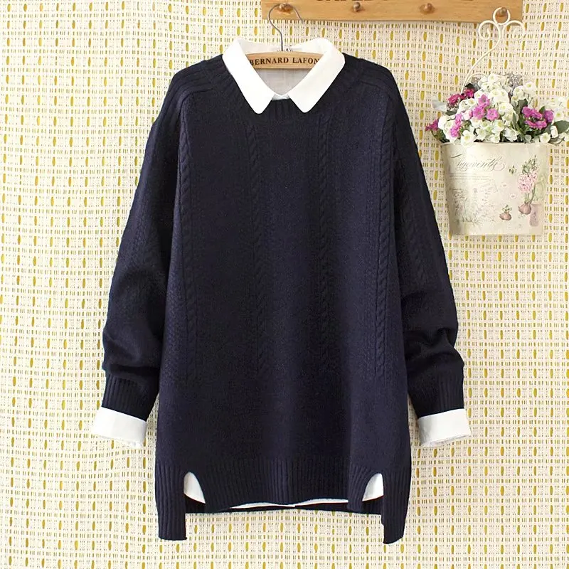 plus size winter women pullovers Criss-Cross sweater 2017 Knitted casual ladies oversize sweater wool female 4XL khaki pink