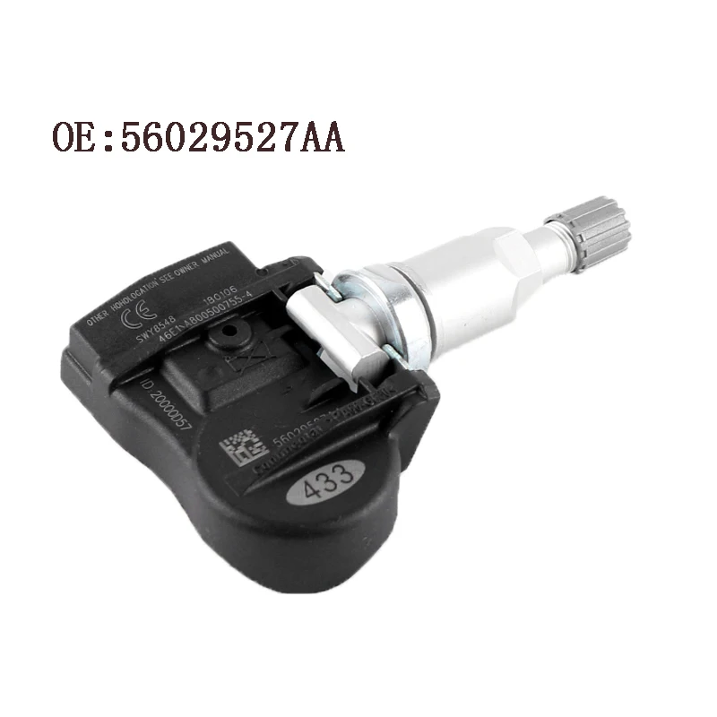 

Tire Pressure Monitoring System Sensor Tire Pressure Sensor 433MHz For Chrysler 200 300 For Dodge 56029527AA 68078768AA