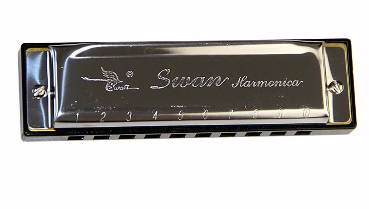 SW1020 C Ключ 10 отверстий Губная гармошка для блюза