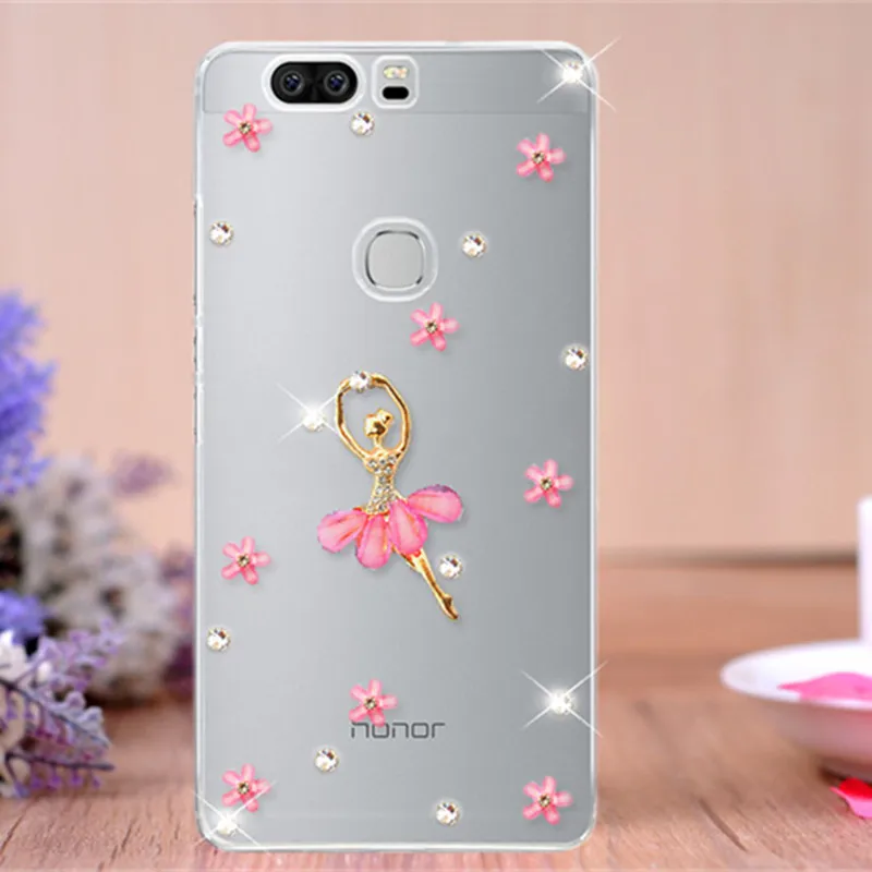 DIY 3D чехол для Huawei Honor 8A 8S 8X 5A 9X 7C 6A 6C Pro 6X 7S 7X 7A 8 9 10 20 lite P Smart Z 2019 блестящий