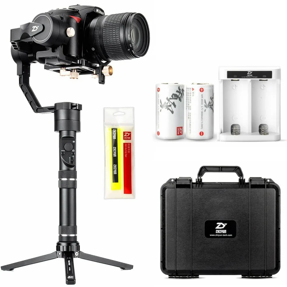 

Zhiyun Crane Plus 3 axis Handheld Gimbal Stabilizer New Crane V2 for Sony Panasonic Fujifilm Canon Nikon DSLR, Mirrorless Camera