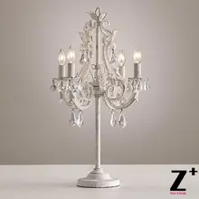 Реплика нового освещения дворца Настольная лампа белый свет семья E14 светодиодный настольная лампа