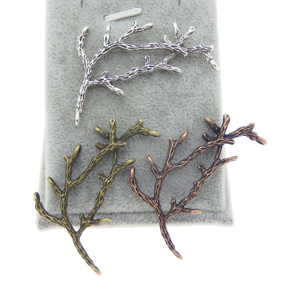 

15pcs Mixed Vintage style Tree Branch Pendant Jewelry Finding Charm Hot 37993