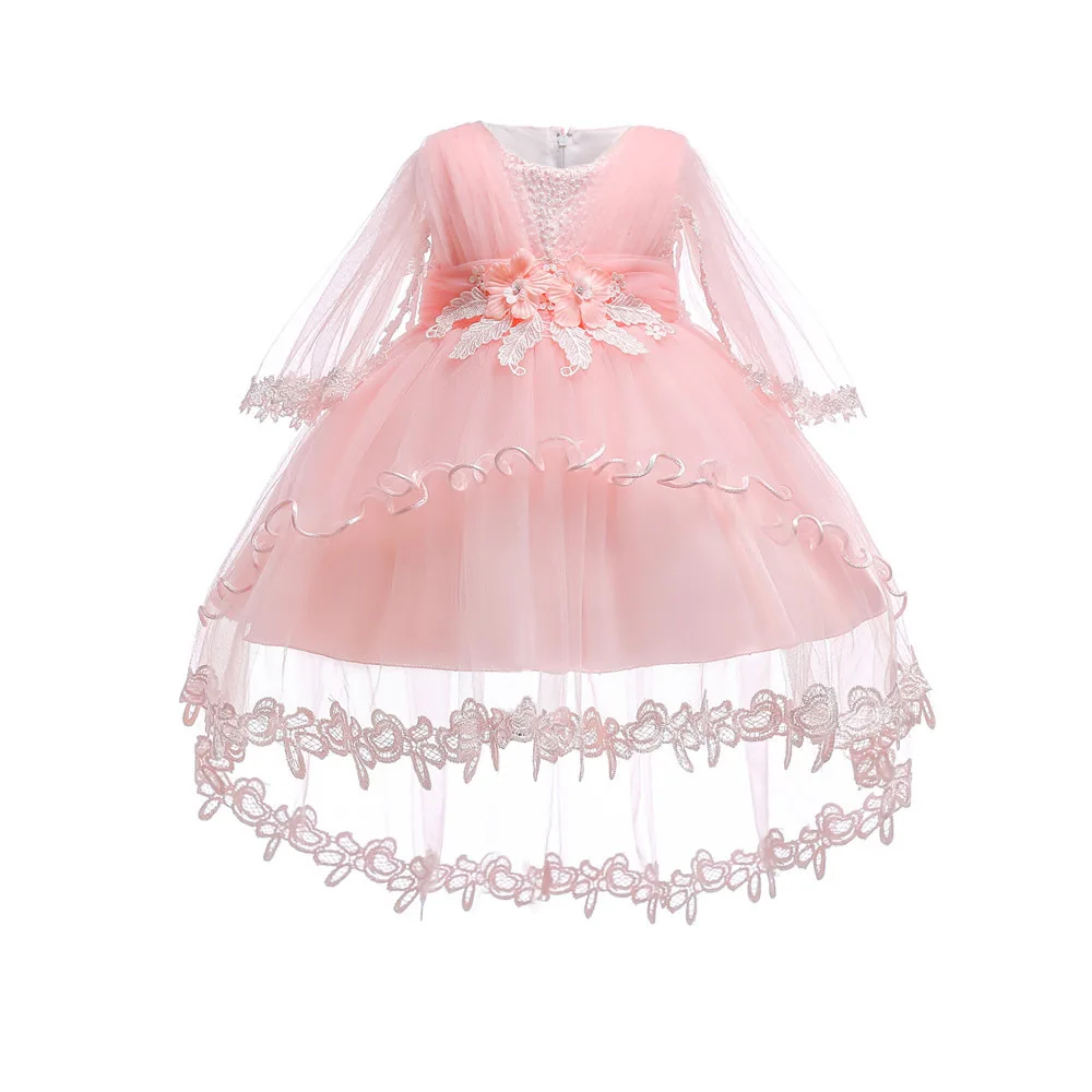 

New Born Baby Baptism Dress Baby Girl 1st 2nd Birthday Outfits Toddler Girl Baby Wedding Dress Infant Christening Gowns Vestido