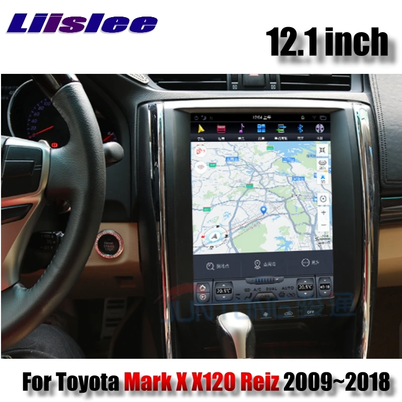 For Toyota Mark X X120 Reiz 2009~2018 2G RAM LiisLee Car Multimedia GPS WIFI Audio Stereo Radio Navigation NAV NAVI MAP 4