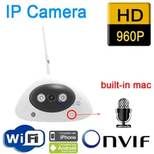 ip-камера HD аудио ONVIF cctv камера s cmos Инфракрасный 960 P wifi беспроводные видео системы безопасности дома