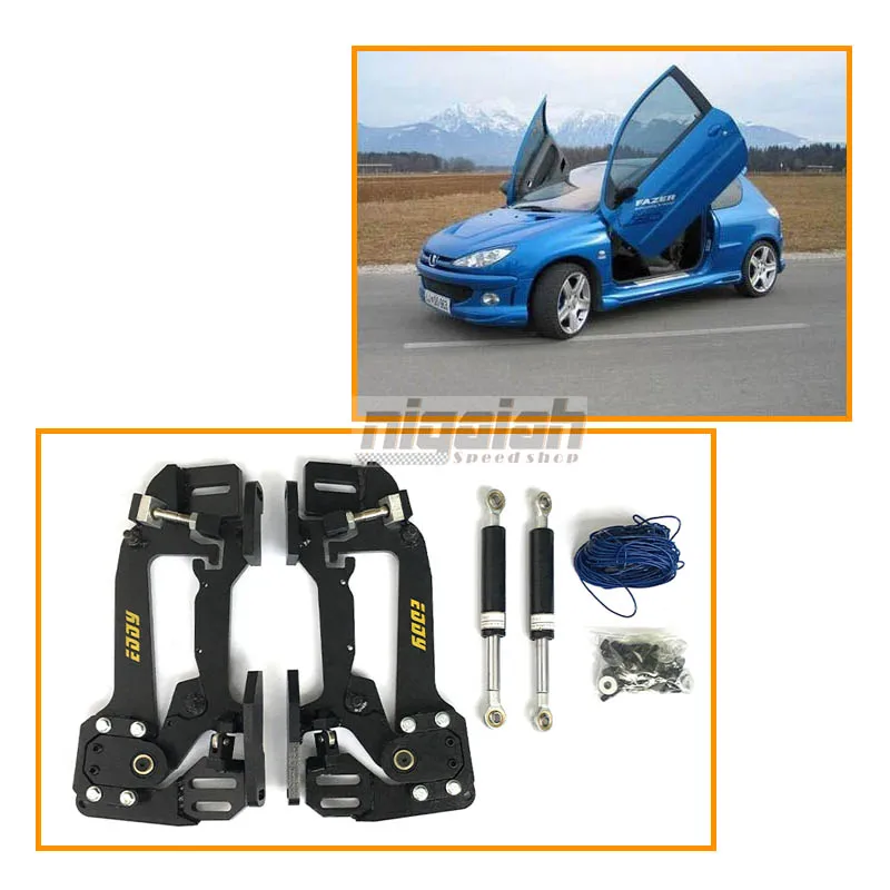 Top Quality High Strength Sicssor Door hinge Vertical Lambo door kits for Peugeot 206 207 307 206CC 307CC 308CC Top Quality High Strength Sicssor Door hinge Vertical Lambo door kits for Peugeot 206 207 307 206CC 307CC 308CC