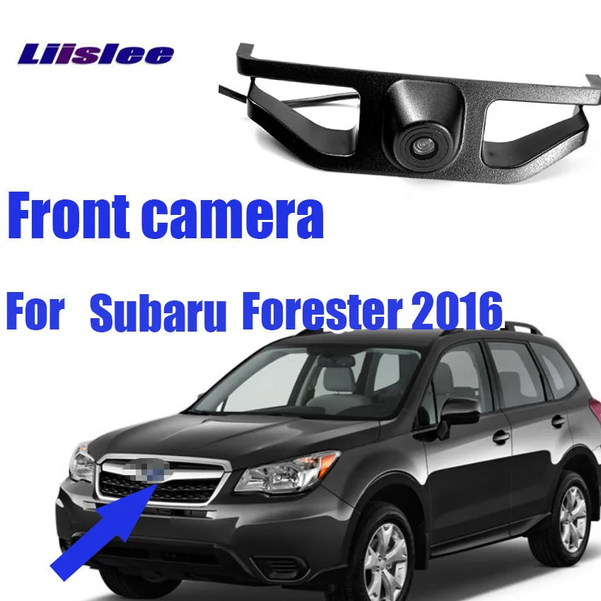 Принадлежности для парковки логотип автомобиля фронтальная камера для Subaru Forester Водонепроницаемый ночного видения CCD