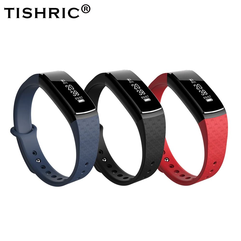 

TISHRIC B13 Smart Band/Bracelet/Watch/Wristband Activity Fitness Tracker Blood Pressure Pulse Meter Smartwatch For Android iOS