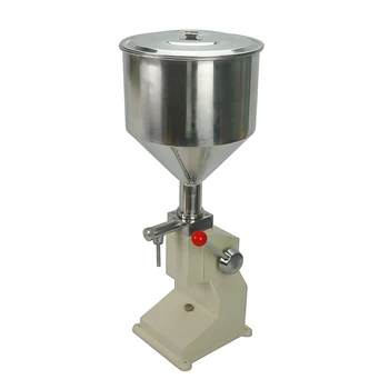 

A03 mini type manual filling machine Hand pressure filling machine Paste filling machine Liquid filling machine