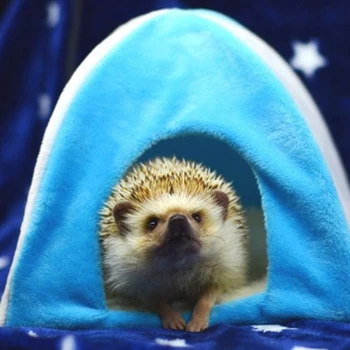 

[MPK] Foldable Mini Hedgehog Tent, Igloo for Small Pets, Small Squirrel Hamster Tents