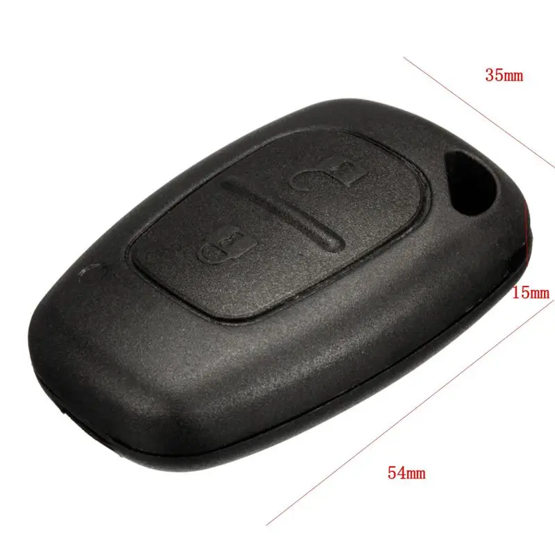 2 кнопки дистанционного брелока чехол для Renault/Trafic/Vivaro/Master/Kangoo